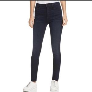 Frame Denim Le High Skinny Jeans In BYXBEE Stretch Dark Wash LHSK147 Women 27